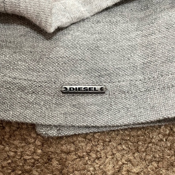 AMAZING MIXED MEDIA APPLIQUÉ HEAVYWEIGHT DIESEL T-SHIRT SIZE MEDIUM VERY UNIQUE - Picture 6 of 15